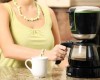 Making coffee using automatic drip coffee maker